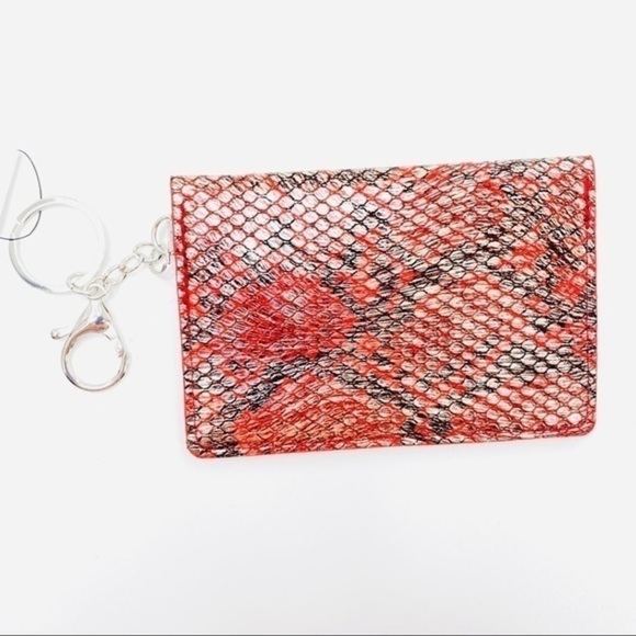 Python SnakeSkin KeyChain Wallet Coin Purse - Picture 2 of 4